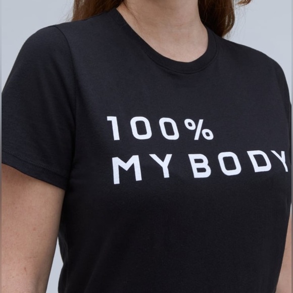 Everlane Tops - Everlane The 100% My Body Box-Cut Black Short Sleeve Tee  NWT
